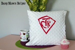 DIY Baptism Pillow Gift / by Busy Mom's Helper #LDS #Baptism #Gift #Craft #Sewing