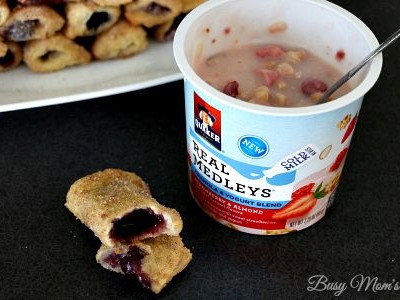 Simple Blueberry French Toast Sticks / by Busy Mom's Helper #QuakerRealMedleys #ad