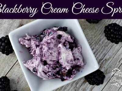 Blackberry Cream Cheese Spread