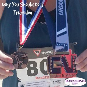 Why You Should Do a Triathlon by Nikki Christiansen for Busy Mom's Helper