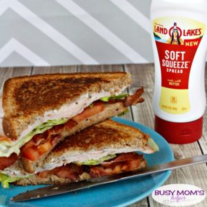 Perfect Grilled BLT with tasty basil mayo sauce! #AD #EasySqueezy