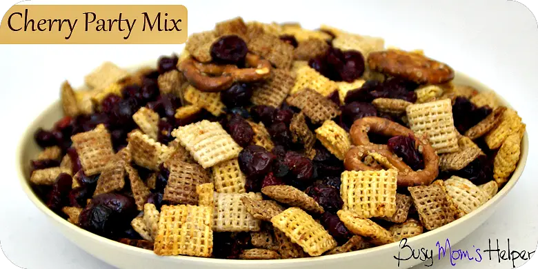 Cherry Party Mix / Busy Mom's Helper