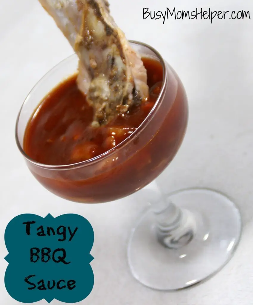 Tangy BBQ Sauce / Busy Mom's Helper