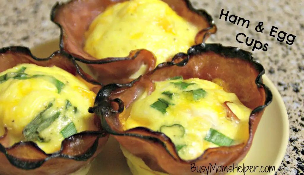 Ham & Egg Cups / Busy Mom's Helper
