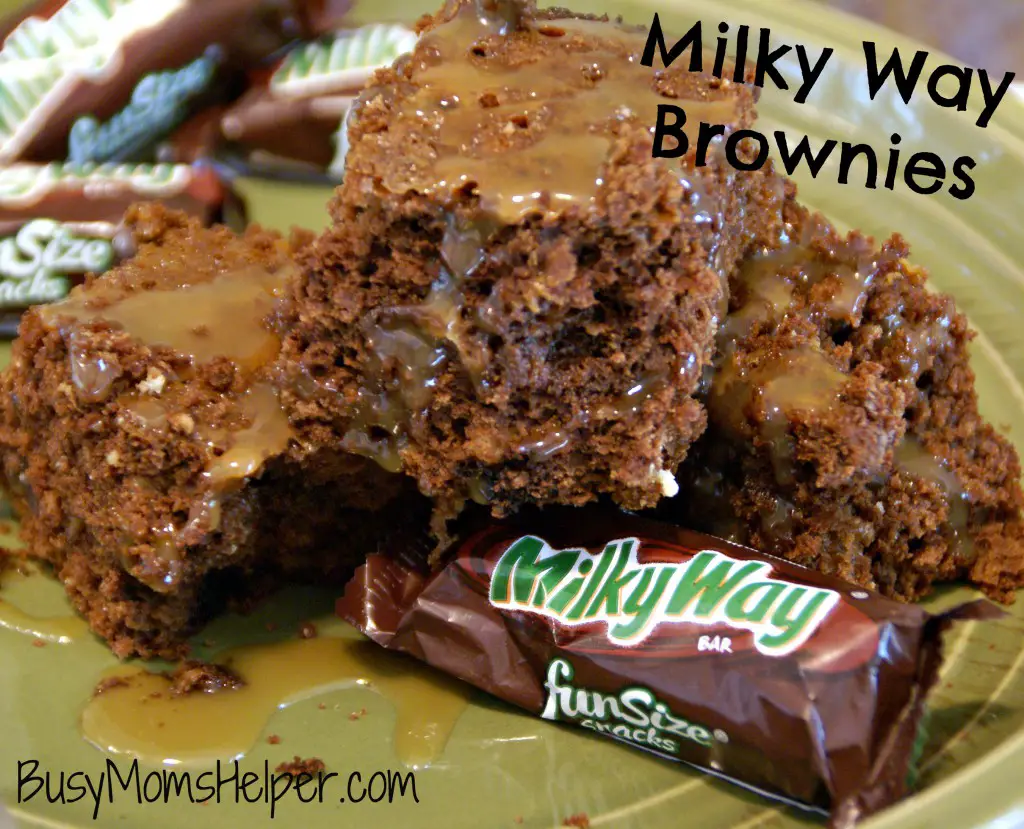 Milky Way Brownies / Busy Mom's Helper