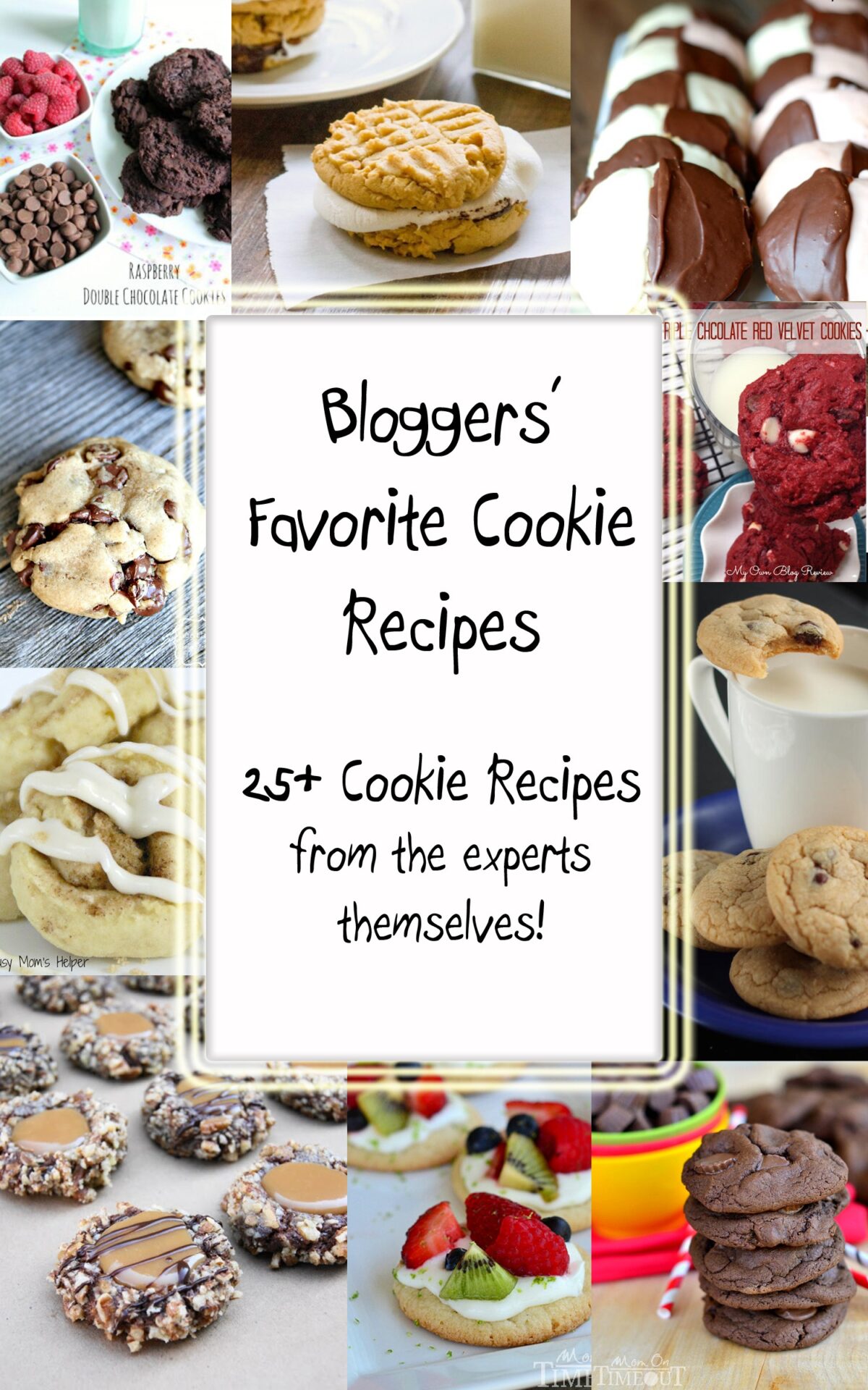 Bloggers Favorite Cookie Round Up / Busy Mom's Helper