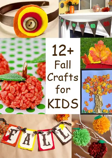 12+ Fall Crafts for Kids Round-up / Busy Mom's Helper