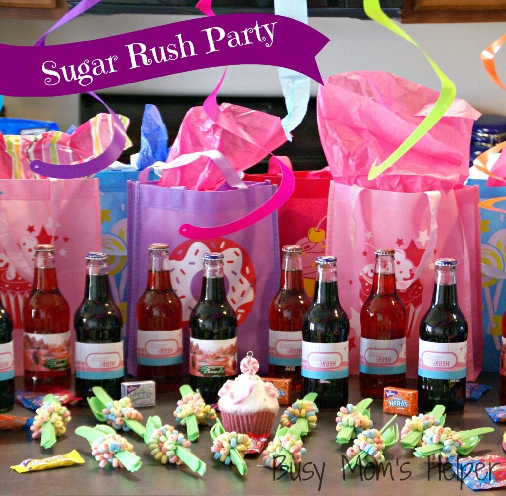 Sugar Rush Party Series: Activities, Games & Crafts / Busy Mom's Helper