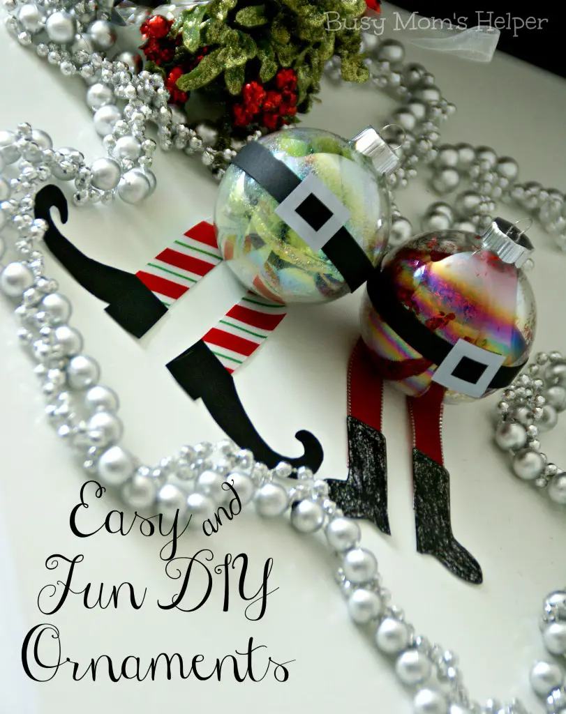 Easy & Fun DIY Ornaments / Busy Mom's Helper