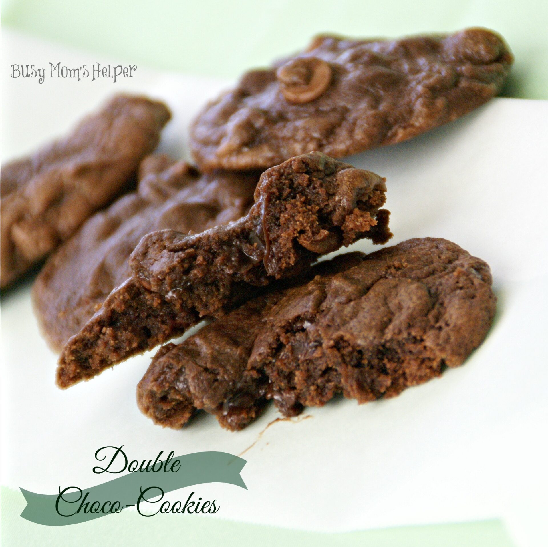 Double Choco-Cookies / Busy Mom's Helper