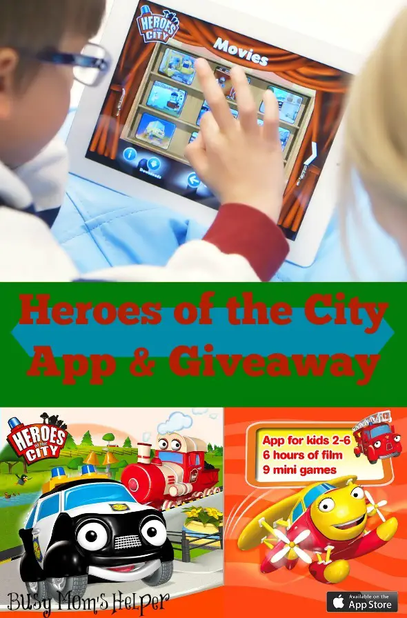 Heroes of the City App & Giveaway / Busy Mom's Helper