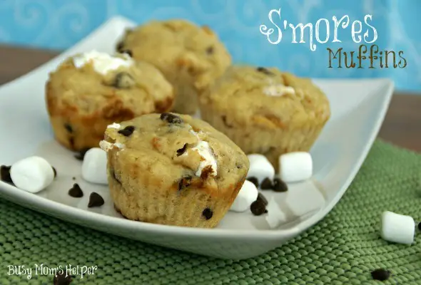 S'mores Muffins / www.BusyMomsHelper.com