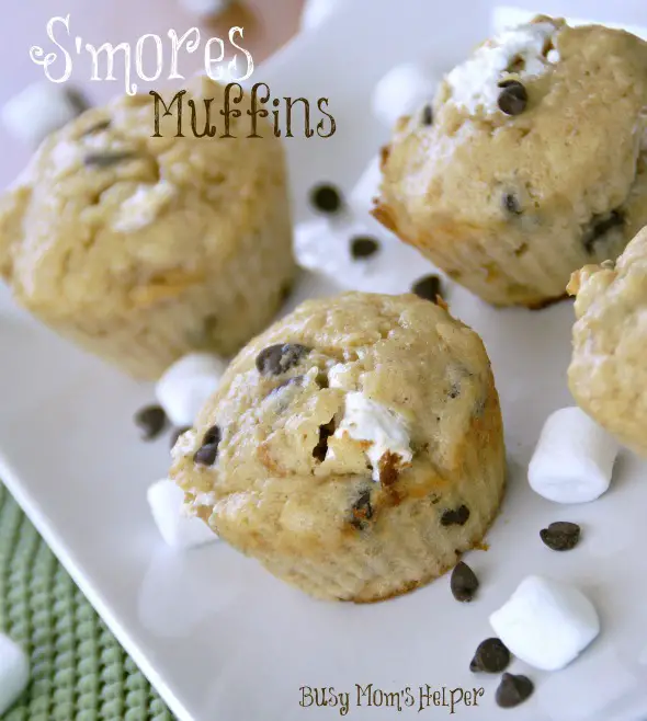 S'mores Muffins / www.BusyMomsHelper.com
