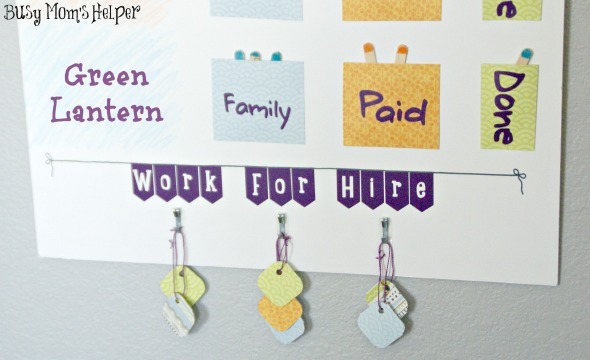 Family Chore Chart / by www.BusyMomsHelper.com #kidschores #jobchart #cleaning