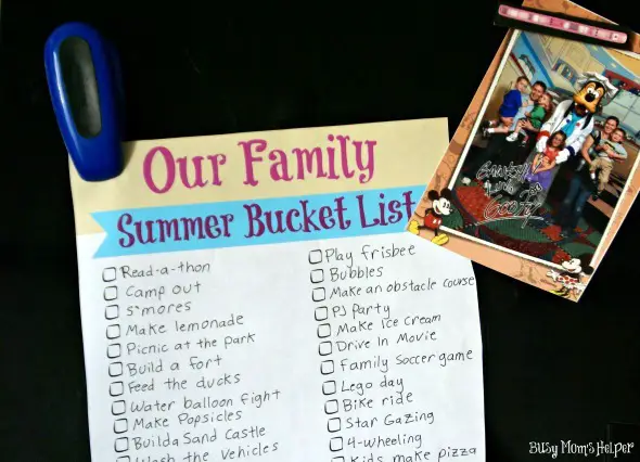 Customizable Summer Bucket List Free Printable / by www.BusyMomsHelper.com #summer #printable #summertodolist #summerfun