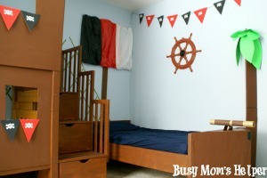 Pirate Bedroom Makeover