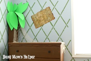 Pirate Bedroom: Royal Design Stencils Review / by www.BusyMomsHelper.com #remodel #pirate #stencil #walldecor