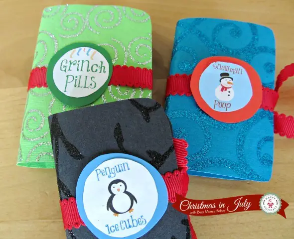 Christmas Tic Tacs / by Busy Mom's Helper #ChristmasinJuly #Gift #Grinch