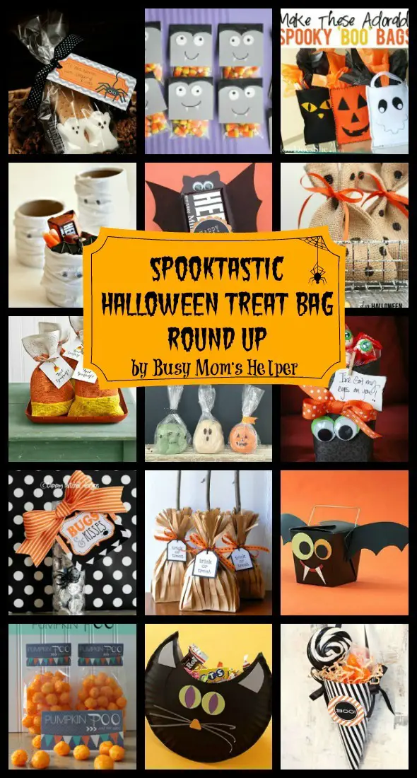 Spooktastic Halloween Treat Bag Round Up / by Busy Mom's Helper #Halloween #TreatBags