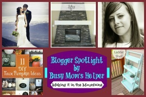 Blogger Spotlight: Making it in the Mountains / by Busy Mom's Helper #FavoriteBloggers #HomeDecor #FallDecor