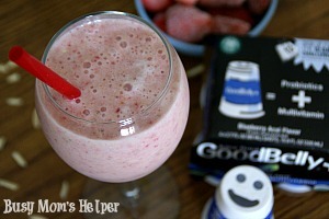 Strawberry Blueberry Juice Smoothie