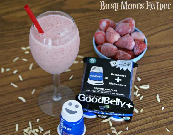 Strawberry Blueberry Juice Smoothie / by Busy Mom's Helper #Goodbelly #Smoothie #Health