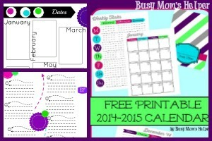 More Pages for Free Printable 2015 Planner / by Busy Mom's Helper #Planner #Printable #Calendar #HomeManagement