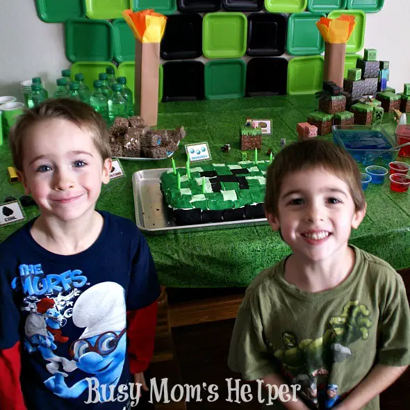 Minecraft Birthday Party / by Busy Mom's Helper #Minecraft #Parties #Printables