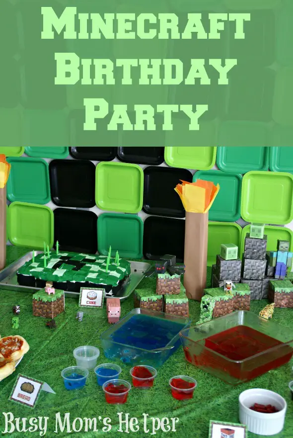 Minecraft Birthday Party / by Busy Mom's Helper #Minecraft #Parties #Printables