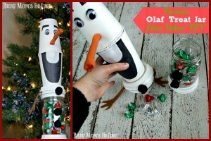 Frozen Olaf Treat Jar from Yahoo! DIY