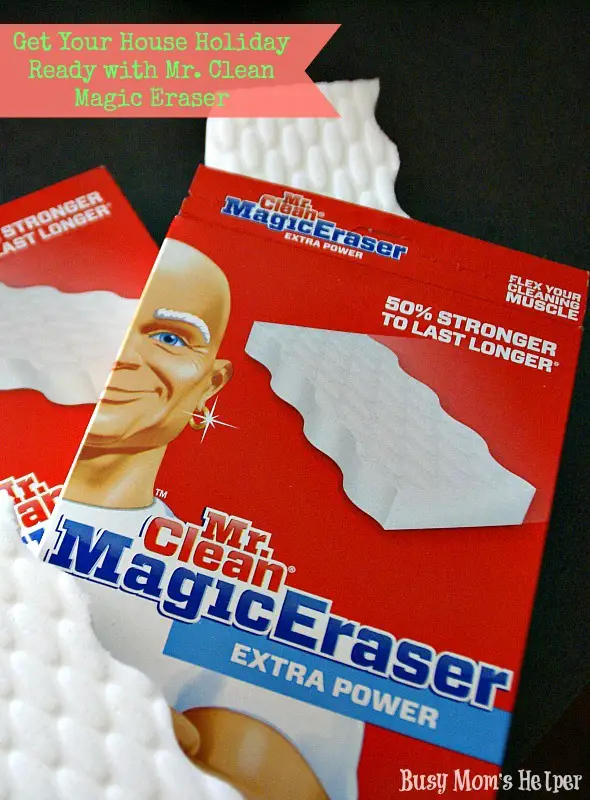 Get Your Home Holiday Ready with Mr. Clean Magic Eraser / by Busy Mom's Helper #MrCleanMillion #DDDivas #sponsored