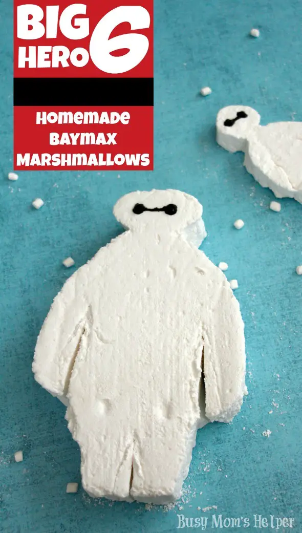 Homemade Baymax Marshmallows / by Busy Mom's Helper #BigHero6 #Baymax #Valentines