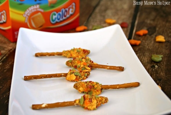 Cheesy Goldfish Snacks / by Busy Mom's Helper #GoldfishMix #CollectiveBias #ad #snacks