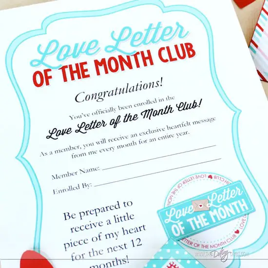 Love Letter of the Month / by Busy Mom's Helper #datingdivas #relationships #romance #love