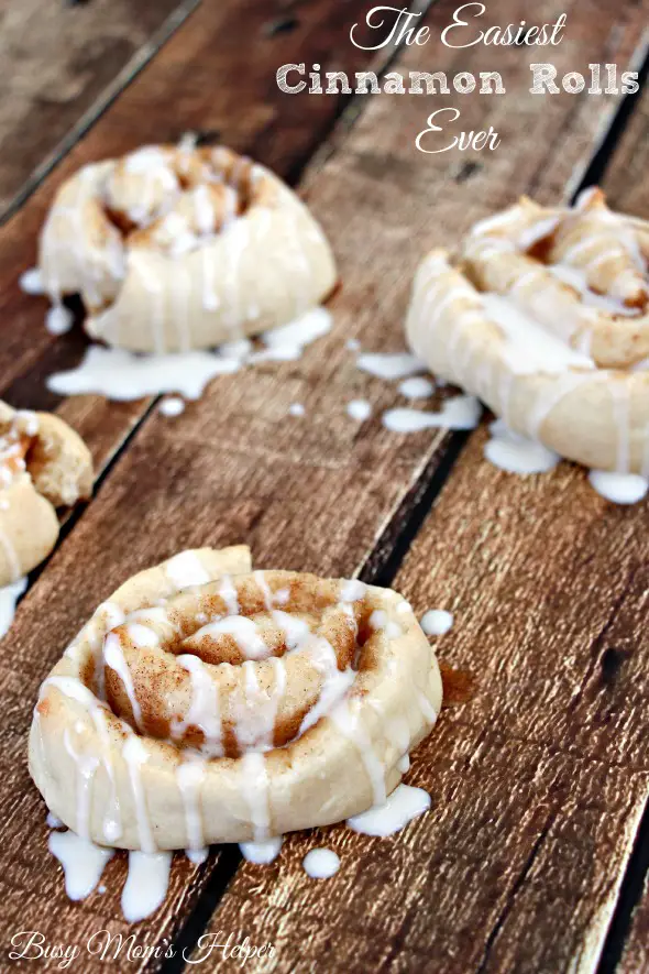 The Easiest Cinnamon Rolls Ever - Busy Mom's Helper