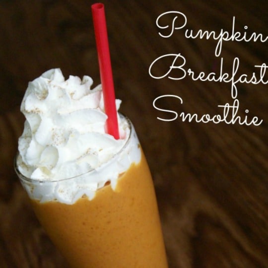 Pumpkin Breakfast Smoothie