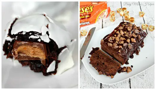 Chocolate Reese's Banana Bread & REESE'S Brownie Truffles / by Busy Mom's Helper #snacktalk #ad
