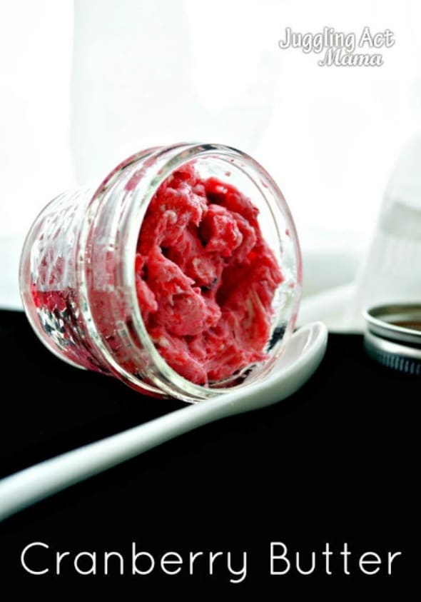 Cranberry Butter via Juggling Act Mama