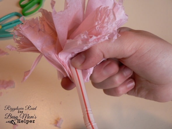 Paper Peonies by Riggstown Road for Busy Mom's Helper