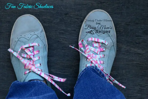 Fun Fabric Shoelaces