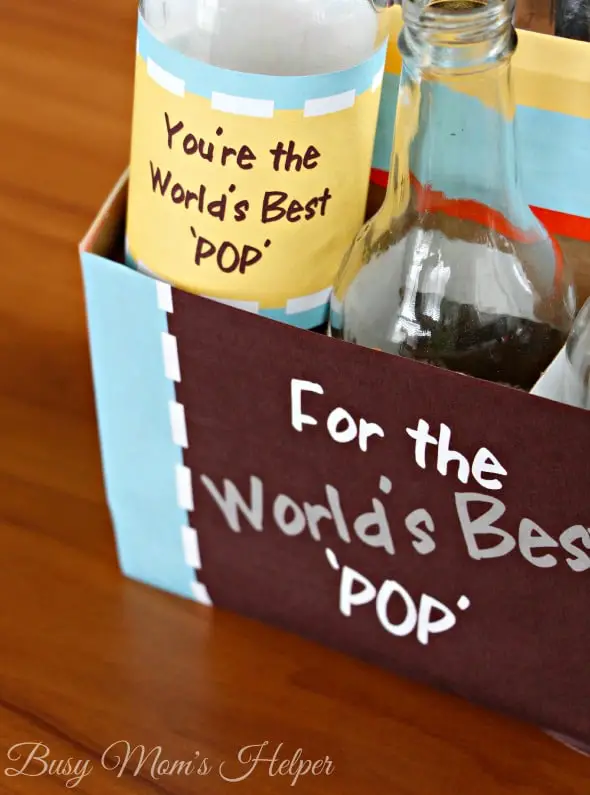 World's Best 'POP' Father's Day Soda Bottle Printables / by Busy Mom's Helper