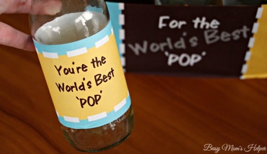 World’s Best ‘POP’ Father’s Day Soda Bottle Printables