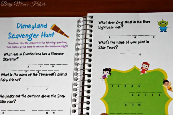 'Unofficial' Disneyland Activity Book / by Busy Mom's Helper