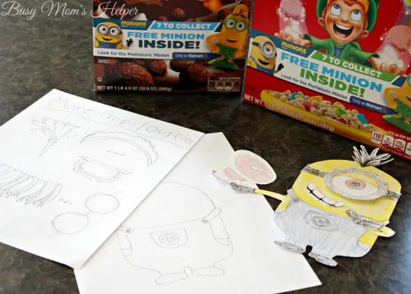 Make Your Own Minions Free Printables / by Busy Mom's Helper #The7thMinion #ad
