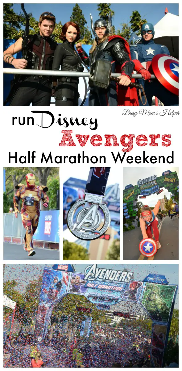runDisney Avengers Half Marathon Weekend / by Busy Mom's Helper