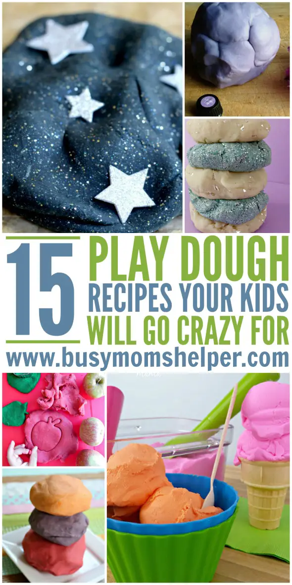 15 Homemade PlayDough Recipes