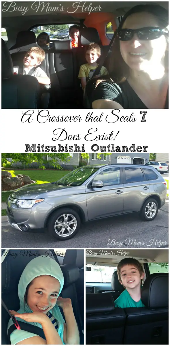 A Crossover that Seats 7 Does Exist: MItsubishi Outlander / by Busy Mom's Helper #DriveMitsubishi #spon @MitsuCars #DriveShopUSA
