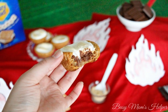 Brownie Bites for a S'mores Party / by Busy Mom's Helper #LetsMakeSmores #ad