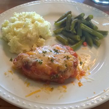 Salsa Pork Chops by Nikki Christiansen for Busy Mom's Helper