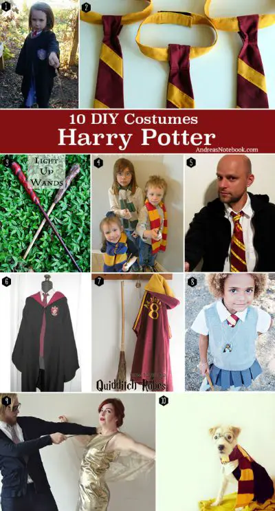 10 Harry Potter Costumes / by Andrea's Notebook